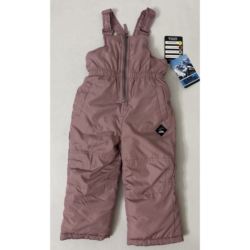NWT iXtreme Outfitters Girls Snowsuit Pants‎ Bibs Sz 24 Months Snow Play, Winter